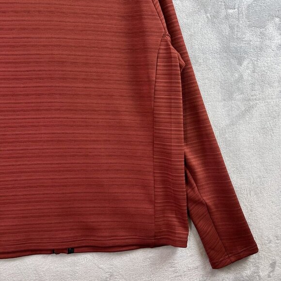 KJUS Golf Jacket Colton Midlayer Men's XL (54) Red Slim Fit $279 Preppy Full Zip - Picture 13 of 16